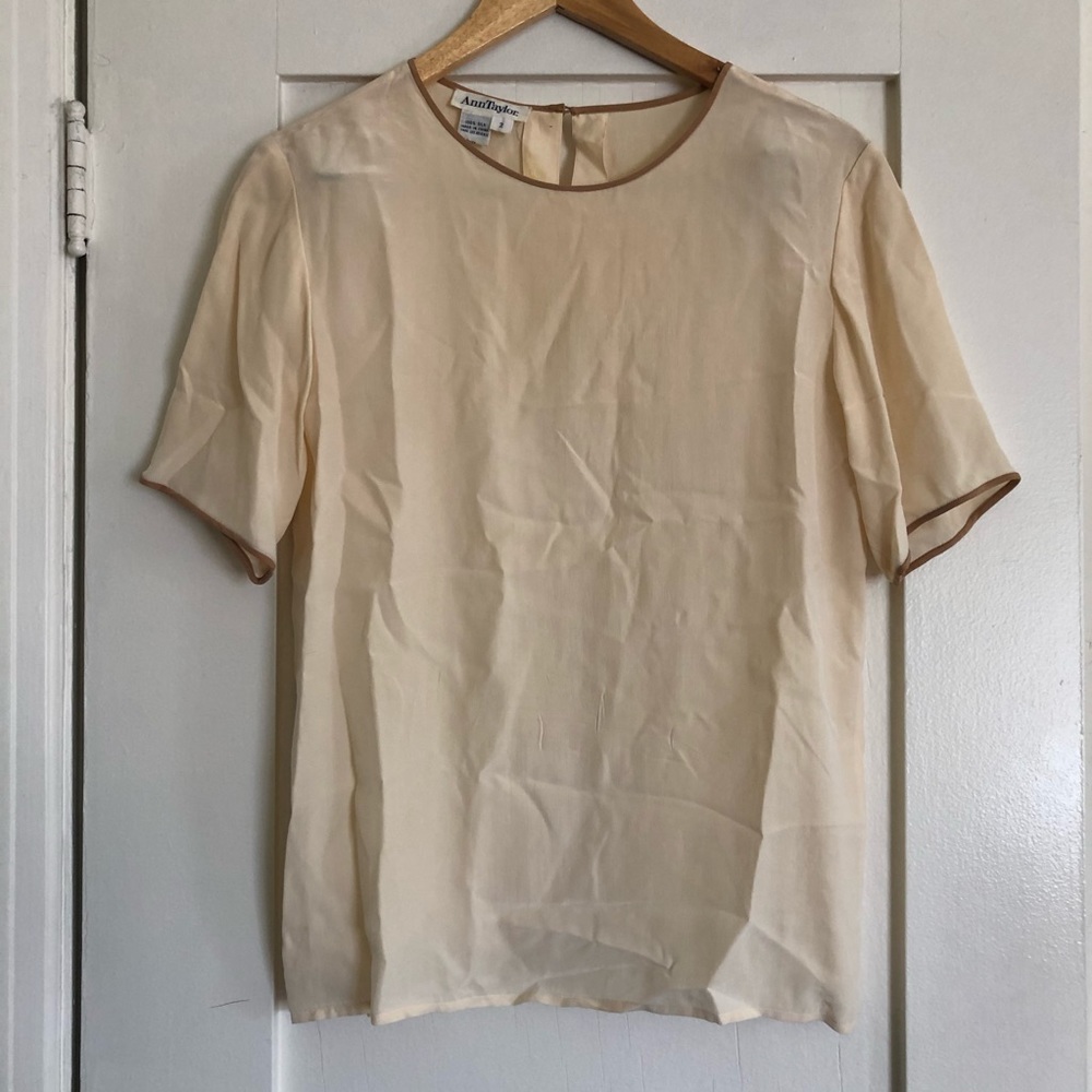 silk ANN TAYLOR blouse